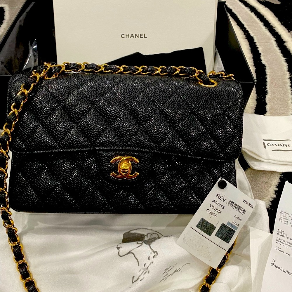 Chanel small double flap